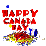 Canada Day confetti