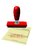 Debt stamp