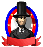 Abraham Lincoln blinks