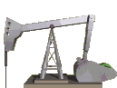 oil rig pumping oil at $70 per barrel