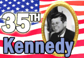 35th President John F. Kennedy