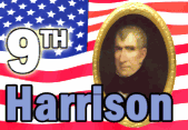 Ninth President William Harrison