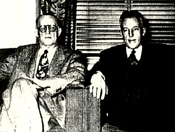 Alcoholics Anonymous founders Smith and Wilson