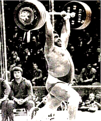 World Champion Weightlifter Vasili Alexeyev