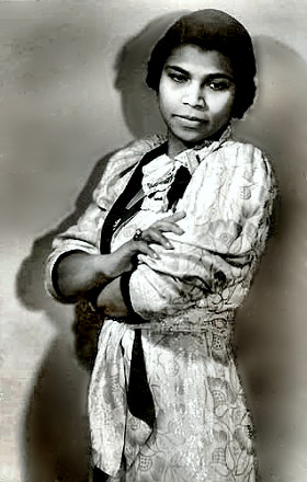 Singer Marian Anderson