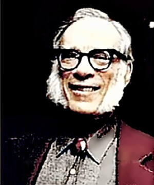Isaac Asimov portrait