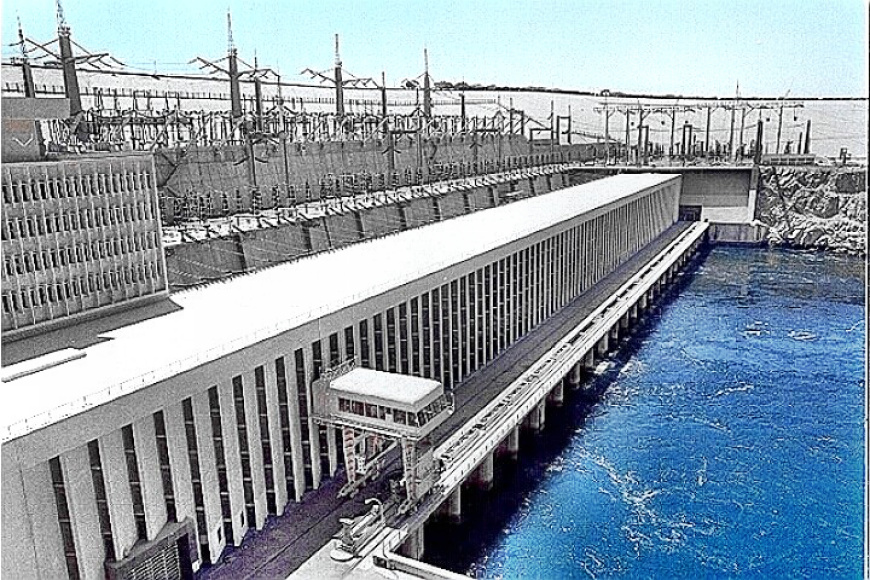 Aswan High Dam Power Generation Station