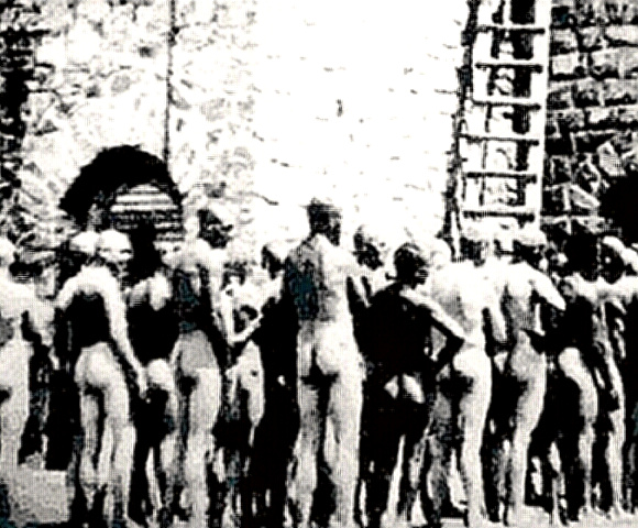 Auschwitz - naked men