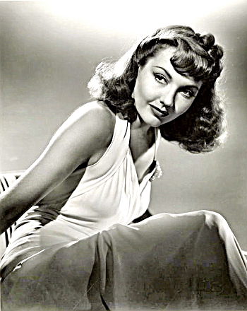 Actress Lynn Bari