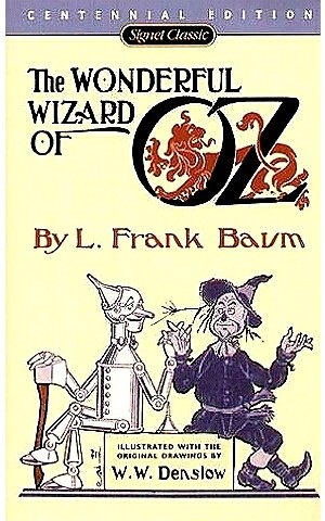 Frank Baum  wrote The Wizard of Oz