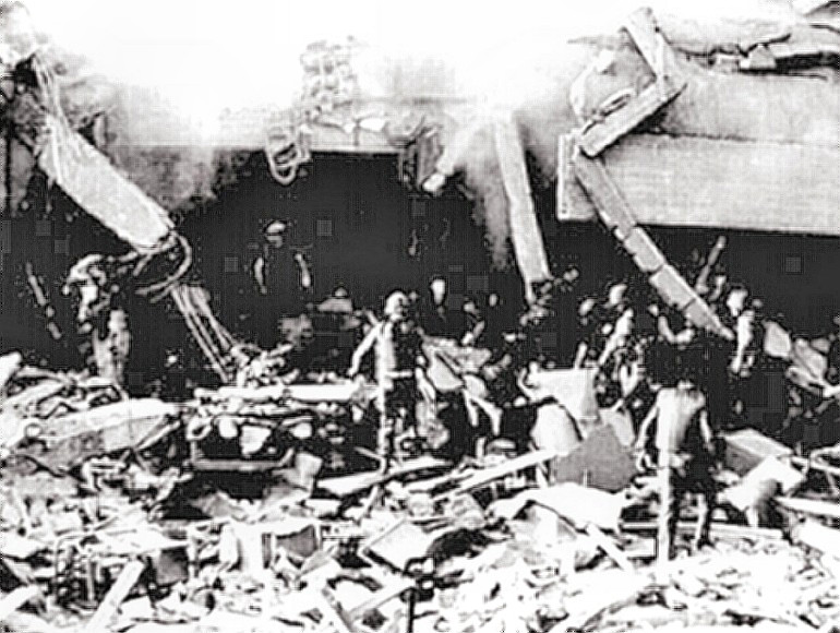 Beirut bombing aftermath