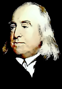 Philosopher Jeremy Bentham