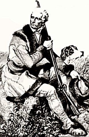 Frontiersman Daniel Boone