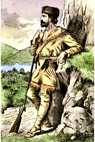 Frontiersman Daniel Boone