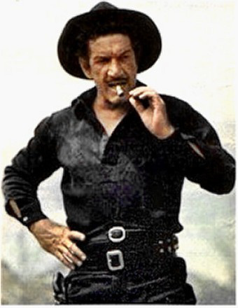 Actor Richard Boone as Paladin in Have Gun Will Travel