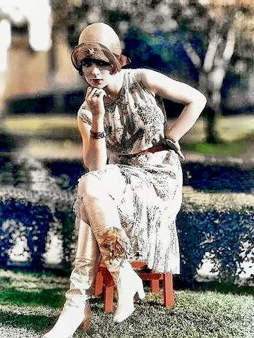 Actress Clara Bow