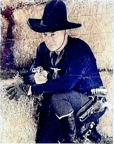 Actor William Boyd as Hopalong Cassidy