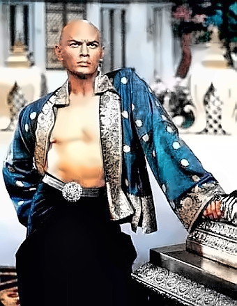Actor Yul Brynner as King of Siam