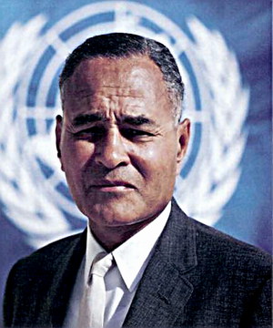 UN Diplomat Ralph Bunche