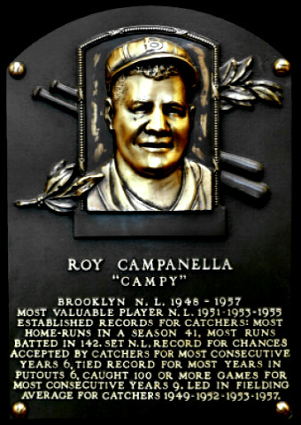 Dodger Hall of Famer Roy Campanella