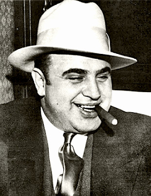 Gangster 'Scarface' Al Capone