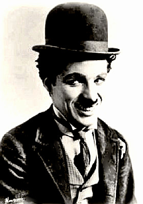 Comedian Charlie Chaplin