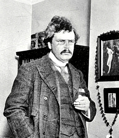 Writer G. K. Chesterton