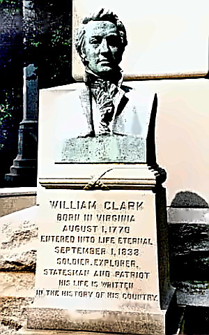 Explorer William Clark statue