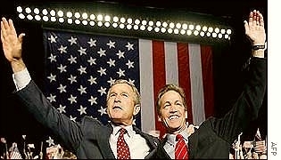 Coleman with President Bush