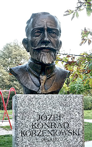 Bust of Writer Joseph Conrad