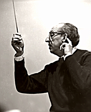 Conductor Aaron Copland