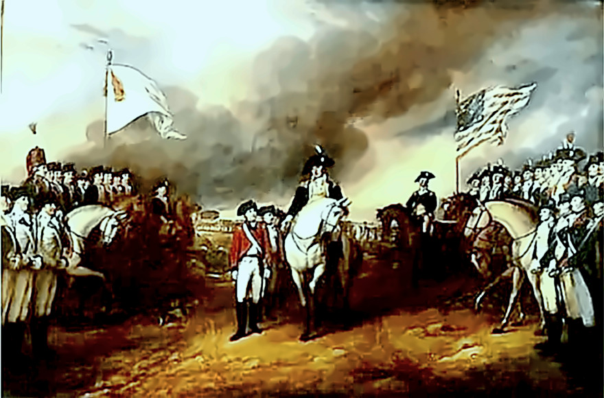 General Cornwallis' Surrender at Yorktown