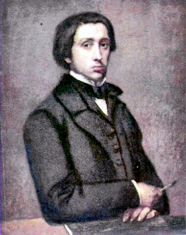 Artist Edgar Degas Self Portrait
