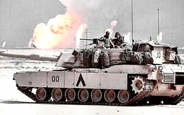 Desert Storm - Abrams tank