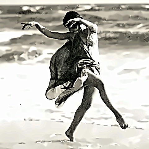 Isadora Duncan - dancing