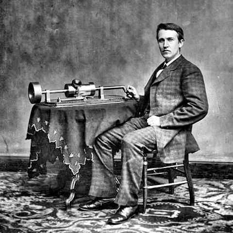 Phonograph Inventor Thomas Edison