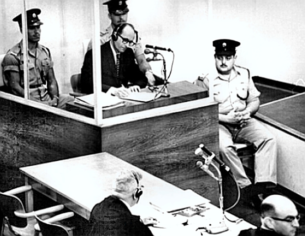 Adolf Eichmann in the dock