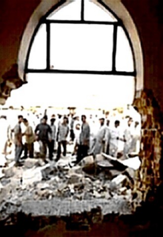 Fallujah - Mosque destroyed