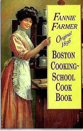 Fannie Farmer's famous cookbook