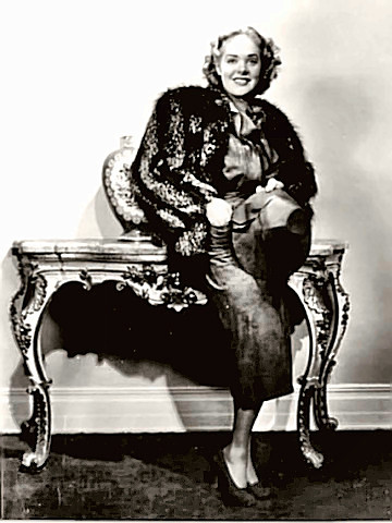 Actress Alice Faye