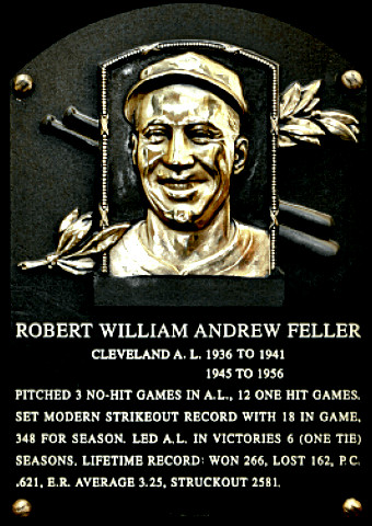 Hall of Fame Pitcher Bob Feller