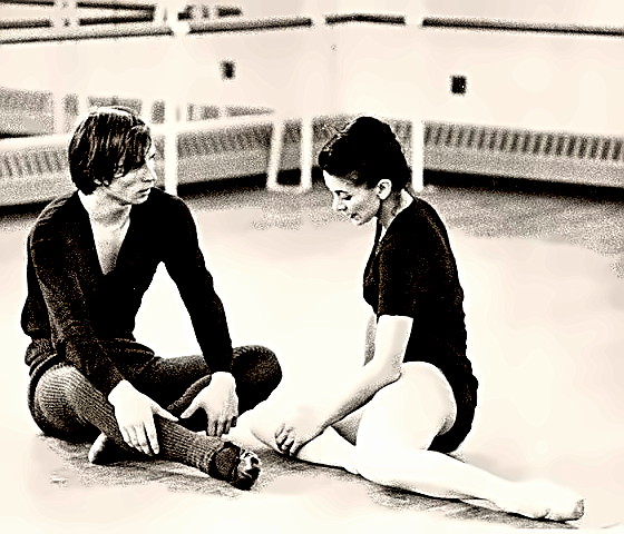Margot Fonteyn with Rudy Nureyev