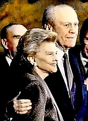 Gerald and Betty Ford at Medal of Freedom Ceremony
