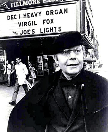 Organist Virgil Fox