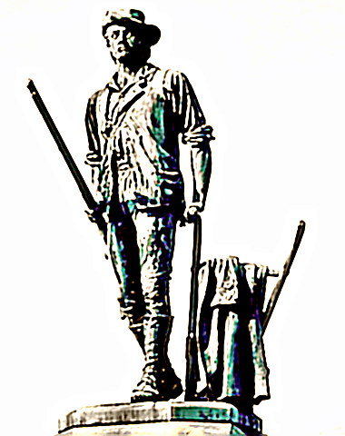 Daniel Chester French's Concord Minuteman statue