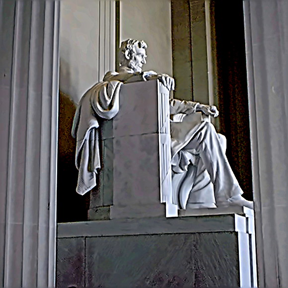 Sculptor Daniel Chester French's Seated Lincoln
