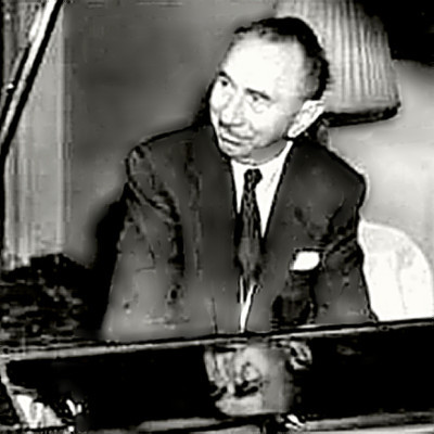 Pianist Rudolf Friml