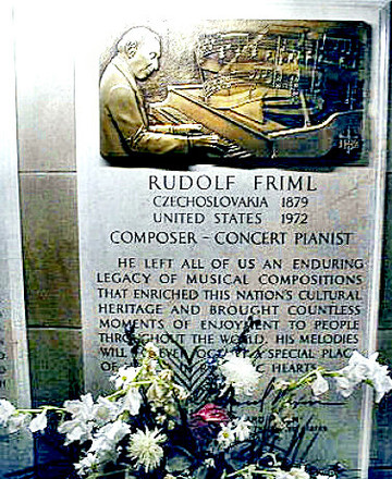 Composer Rudolf Friml