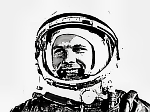 Soviet Cosmonaut Yuri Gagarin