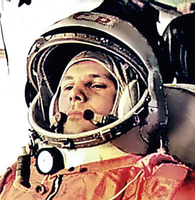 Cosmonaut Yuri Gagarin